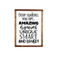 dear students you are amazing special unique smart and loved classroom wood sign