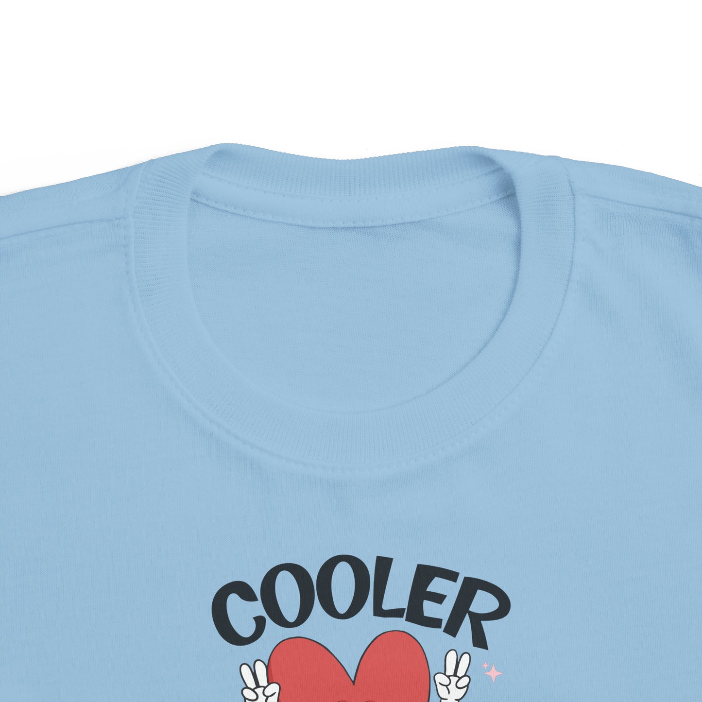 cooler than cupid Toddler's Fine Jersey Tee