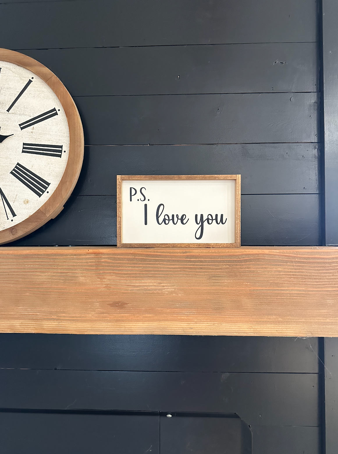 P.S. I love you  new wood sign