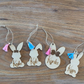 Easter bunny engraved personalized Easter Basket tag