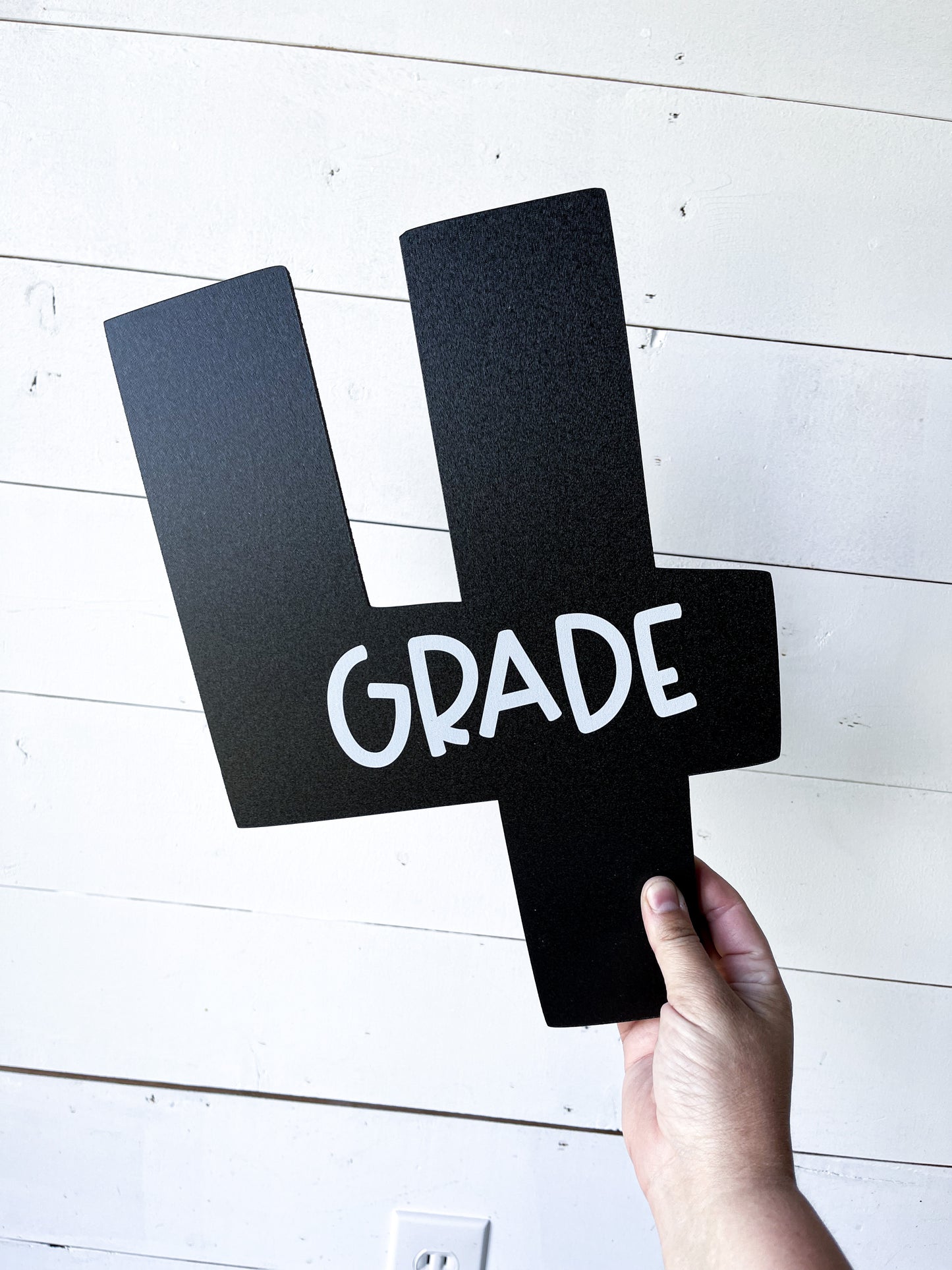 Grade Level Cut Out Signs