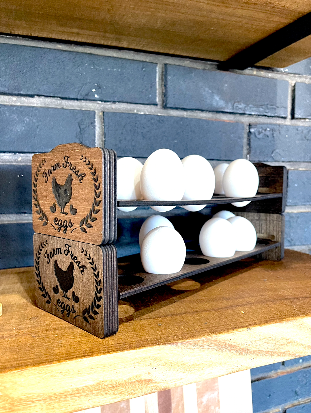 Wooden Egg Holder