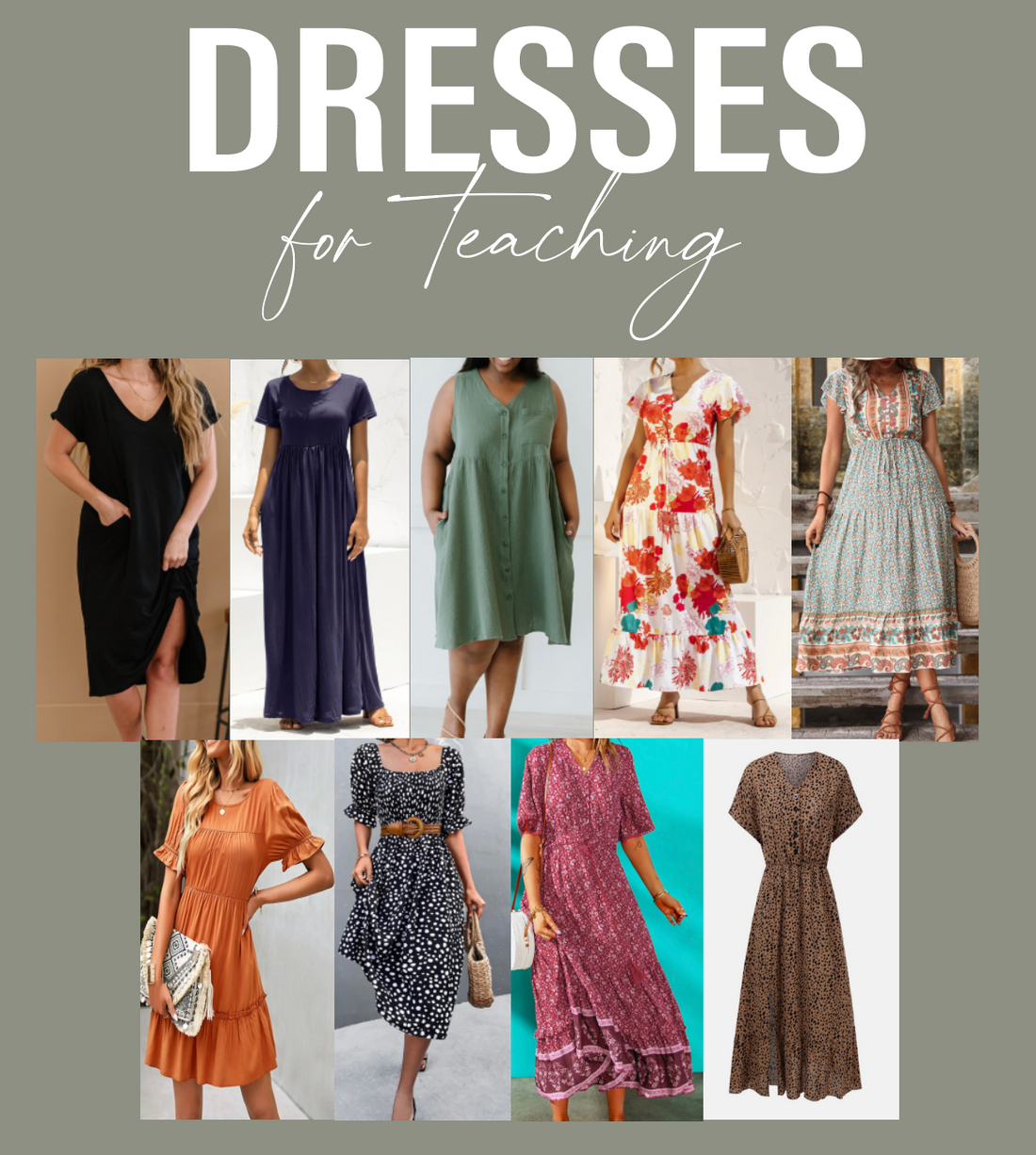 Teacher Dresses