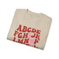 Valentines Day Retro ABC Tee