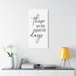 'These Are The Good Old Days' Sign Design Canvas Wall Art -