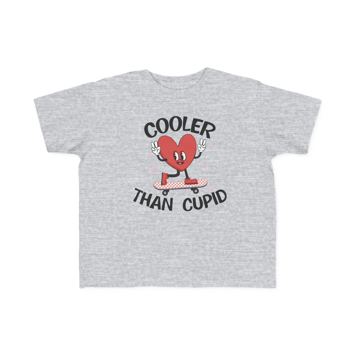 cooler than cupid Toddler's Fine Jersey Tee