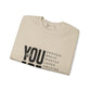 YOU ARE motivational Unisex Heavy Blend™ Crewneck Sweatshirt