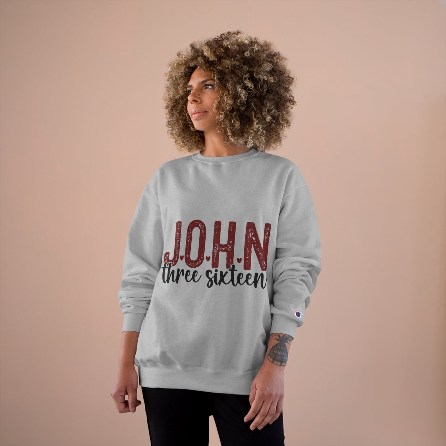 John 3:16 Champion Sweatshirt