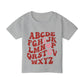 I 🩷 U retro abc's Valentine's Dat Heavy Cotton™ Toddler T-shirt