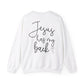 Jesus has my back Unisex Heavy Blend™ Crewneck Sweatshirt