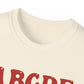 Valentines Day Retro ABC Tee