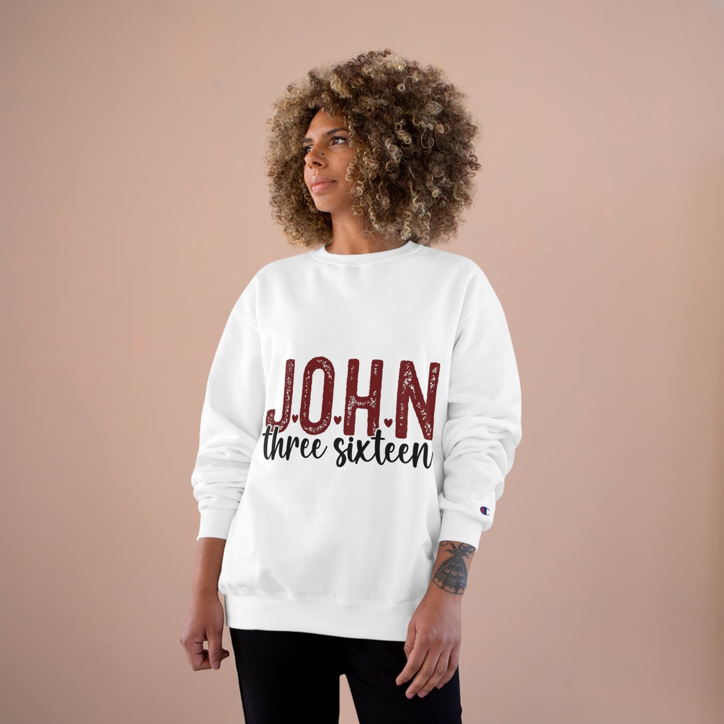 John 3:16 Champion Sweatshirt