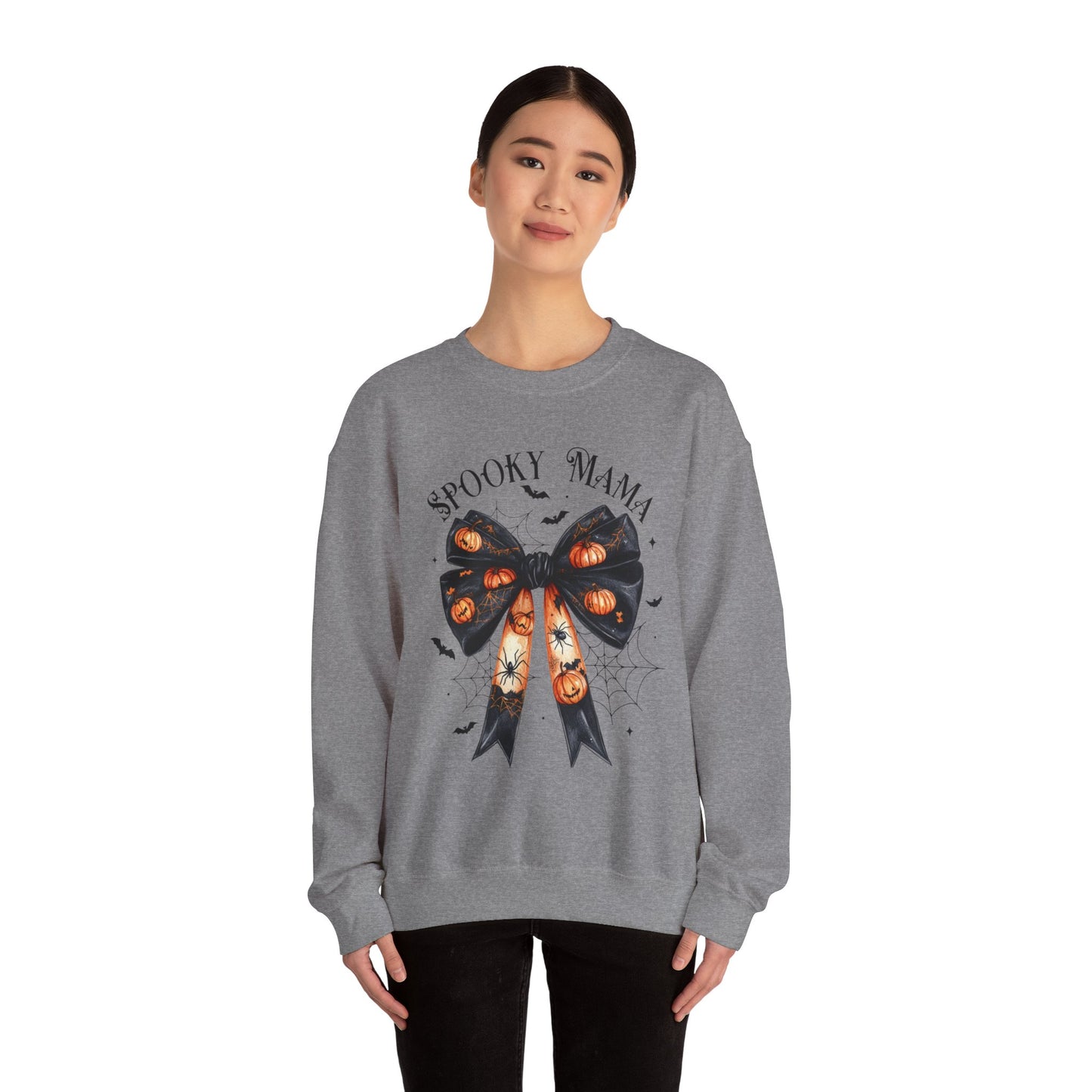 Spooky mama Unisex Heavy Blend™ Crewneck Sweatshirt