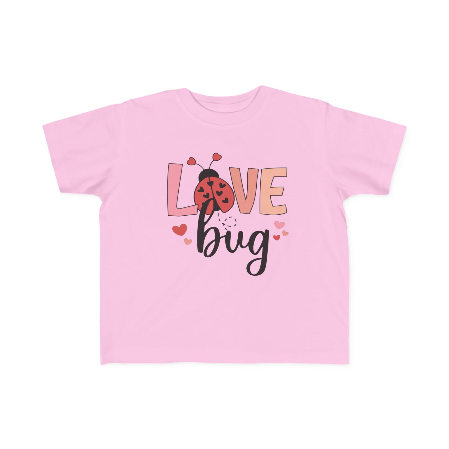 love bug valentines day Toddler's Fine Jersey Tee