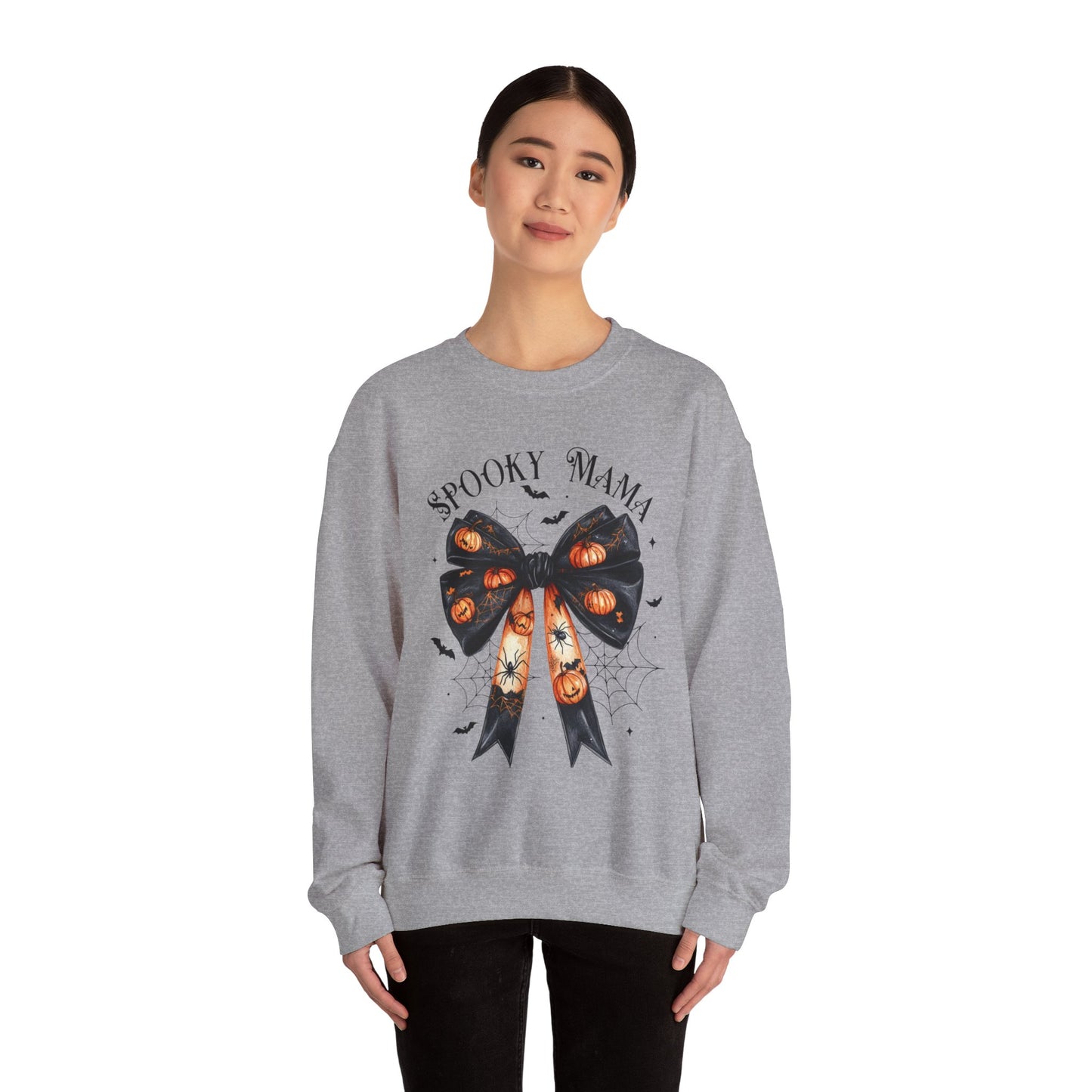 Spooky mama Unisex Heavy Blend™ Crewneck Sweatshirt