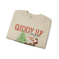 giddy up jingle horse Unisex Heavy Blend™ Crewneck Sweatshirt