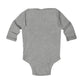 Here for the Boos Baby Halloween humor  Long Sleeve Onsie