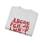 Valentines Day Retro ABC Tee