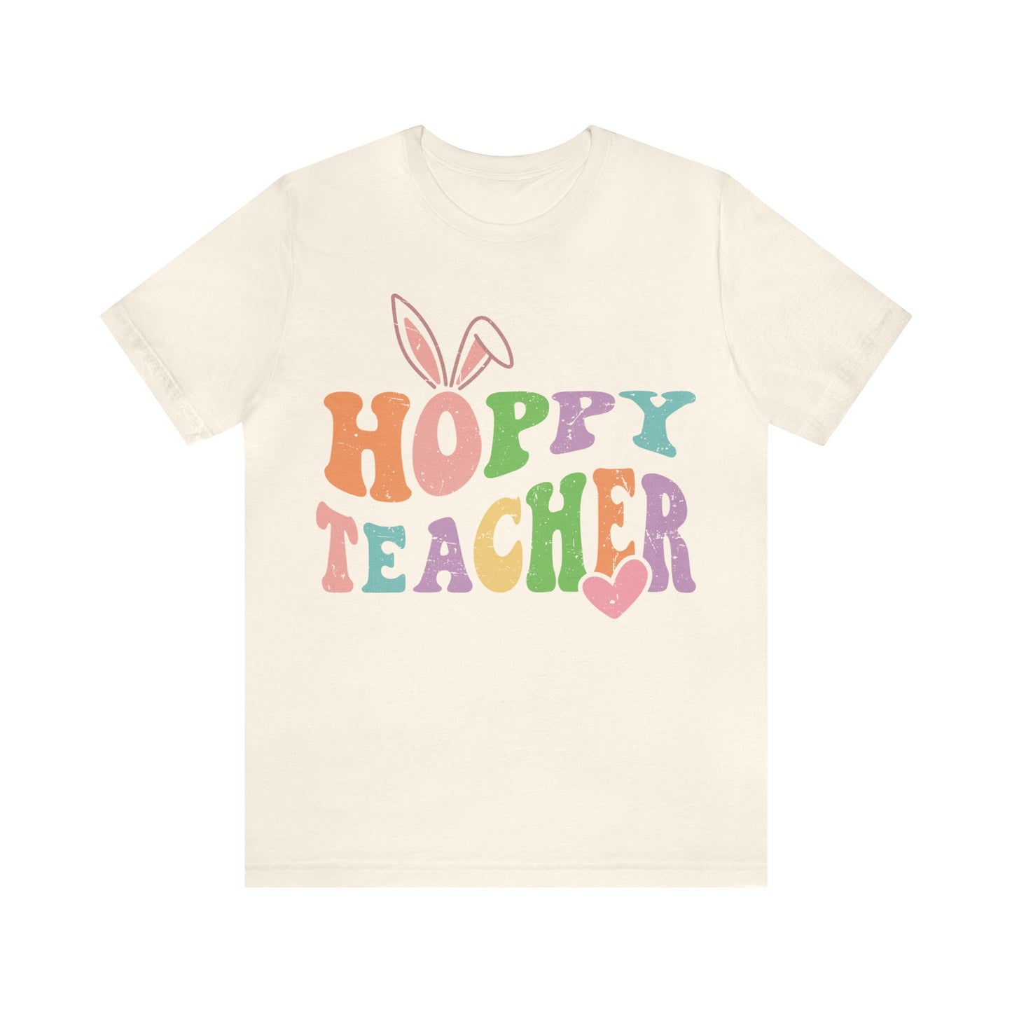 HOPPY TEACHER Unisex Jersey Short Sleeve Tee