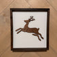 3D Reindeer sign, Farmhouse Wood Christmas Sign, laser art