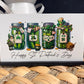 St. Patrick's Day Mason Jar Shelf Sitter – 6x11 Wooden Sign