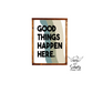 good things happen here Classroom Wood Sign; Teacher signClassroom Wood Sign; Teacher sign
