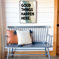 good things happen here Classroom Wood Sign; Teacher signClassroom Wood Sign; Teacher sign