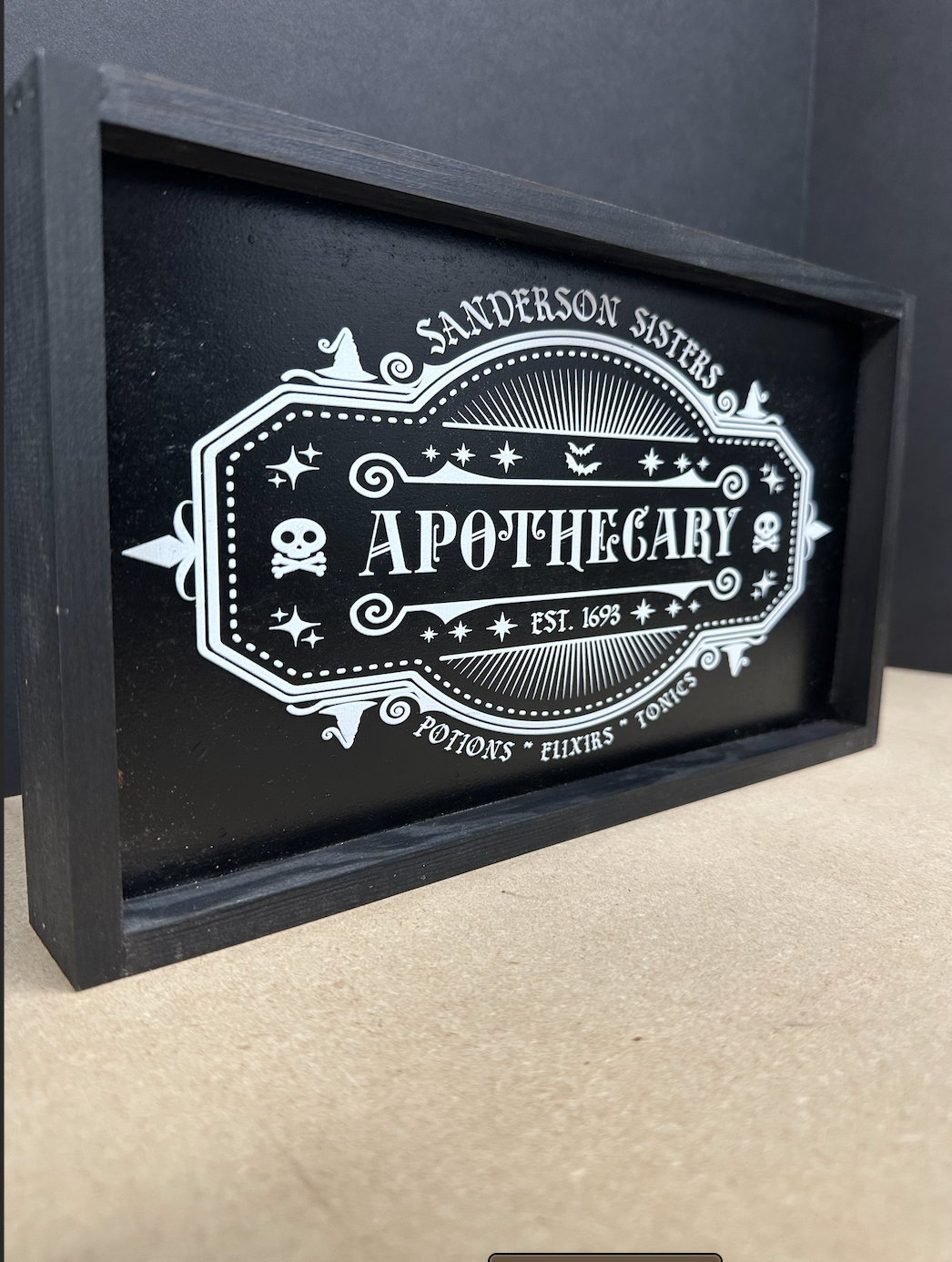 Apothecary sanderson sisters hocus pocus halloween 2023 wood sign
