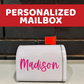 Personalized Custom Metal Valentines day Kid note mailbox for Class Party