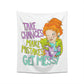 Take Chances Make mistakes Get Messy ms Frizzle Printed Wall Tapestry