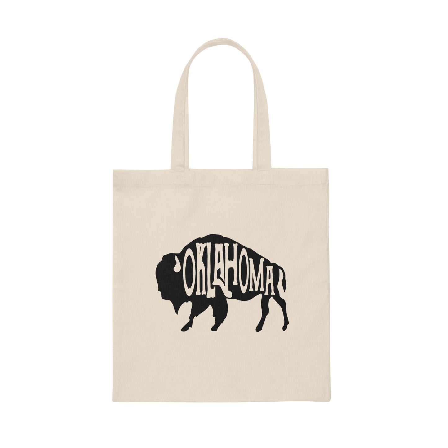 McAlester Buffalo Canvas Tote Bag