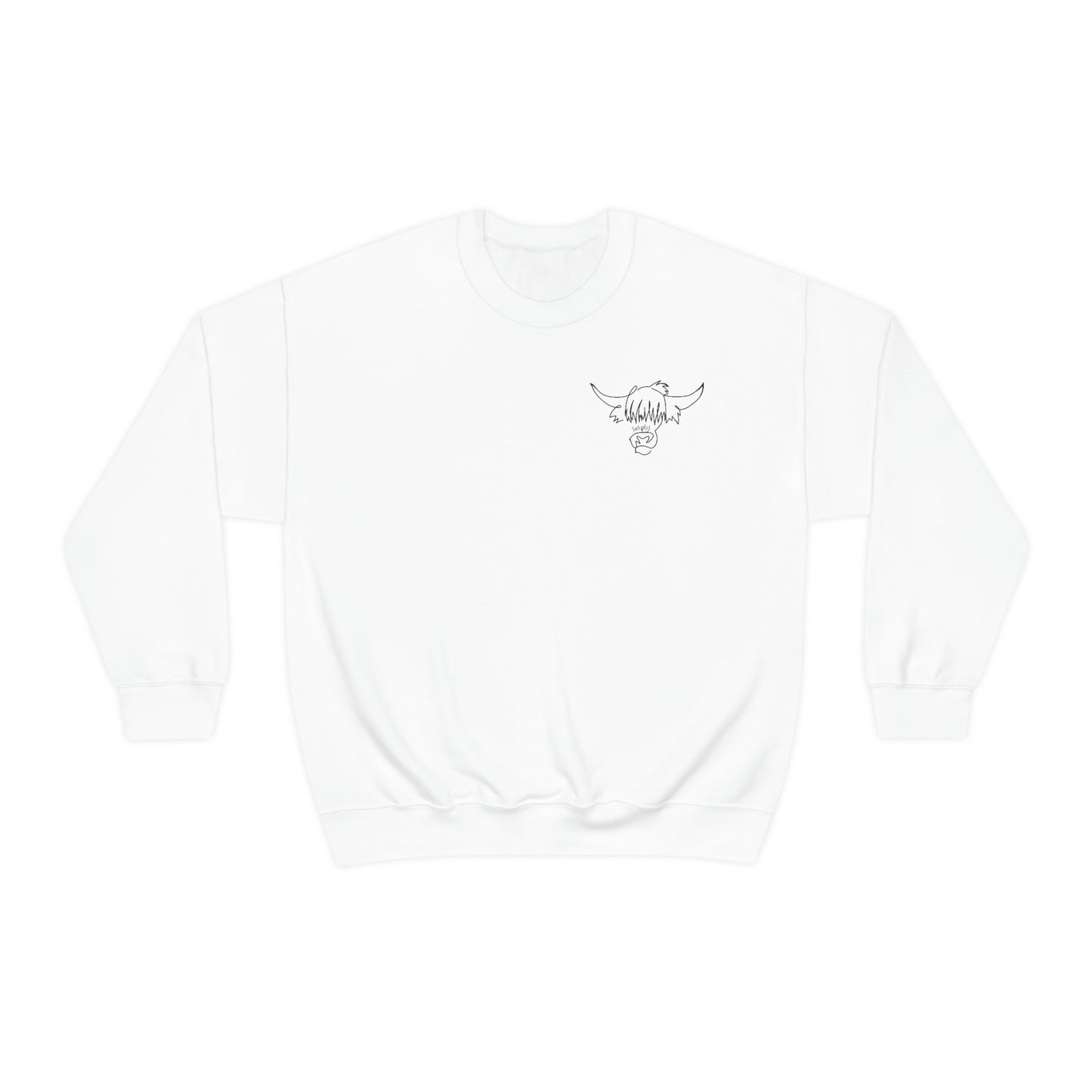 Simply Highland Cow Unisex Heavy Blend™ Crewneck Sweatshirt