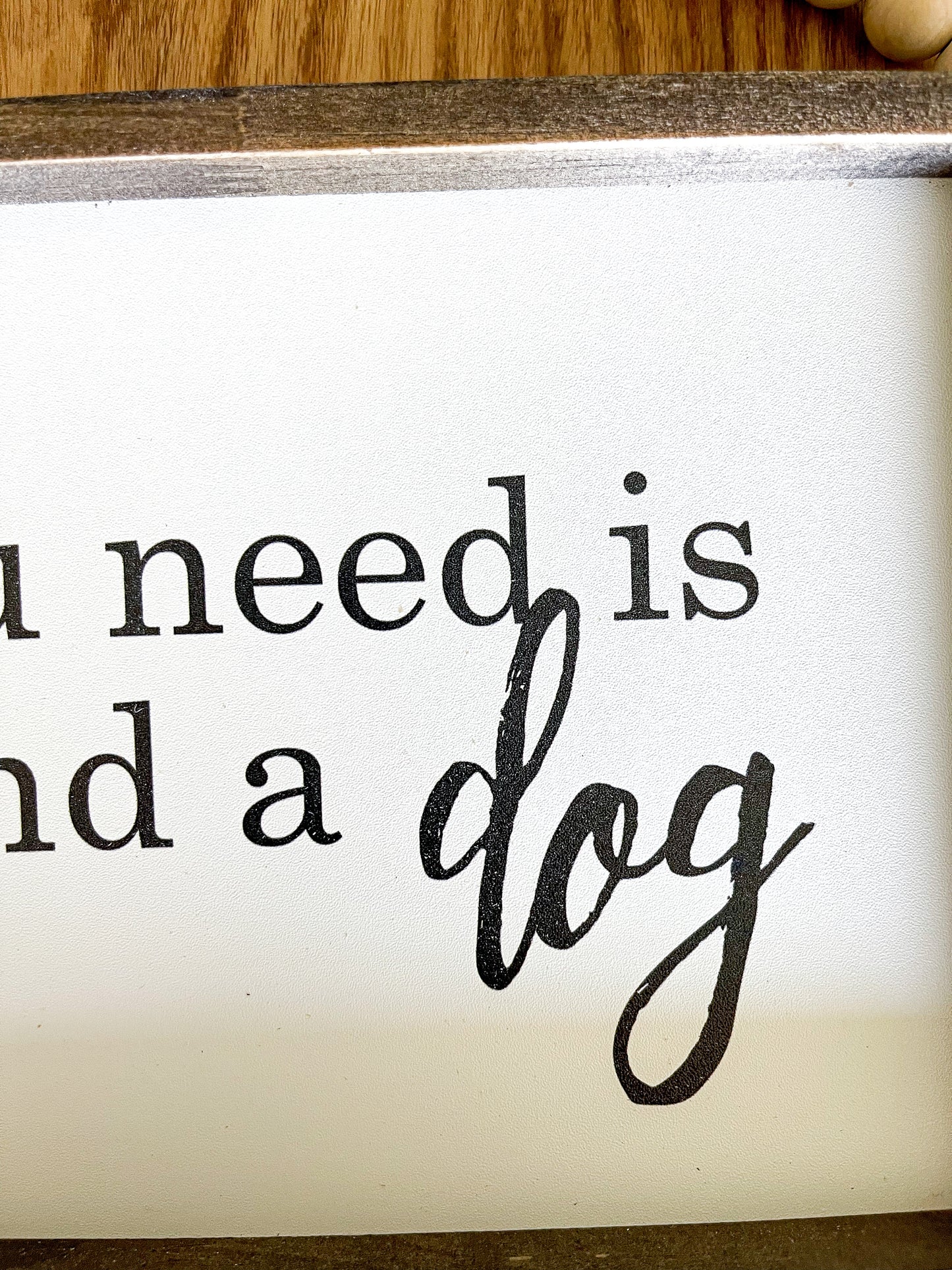 All you need is love and a dog