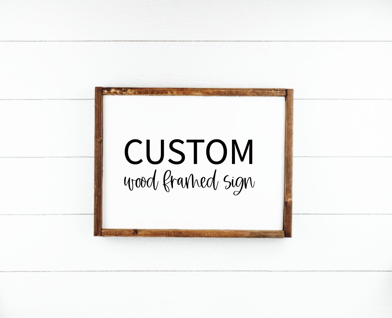 Custom Wood Sign- We Design with You!
