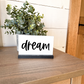 2022 Word on Wood; Shelf Sitter Removable Sign