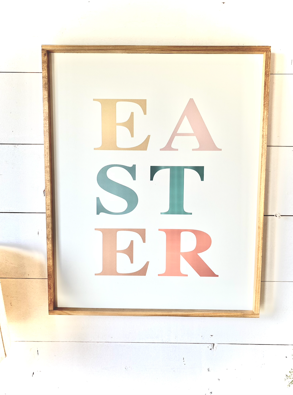 Easter wood sign new easter 23
