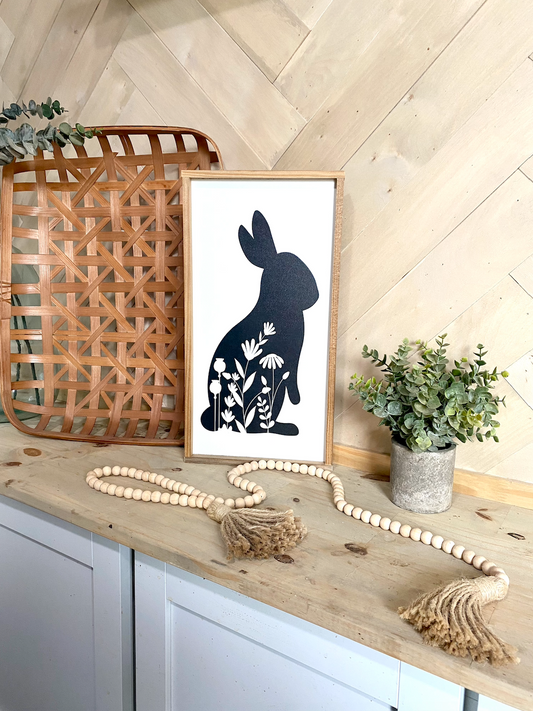 Easter bunny Spring easter spring 23 new wood sign