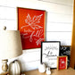 Burnt Orange Fall Collection Wood Sign 1