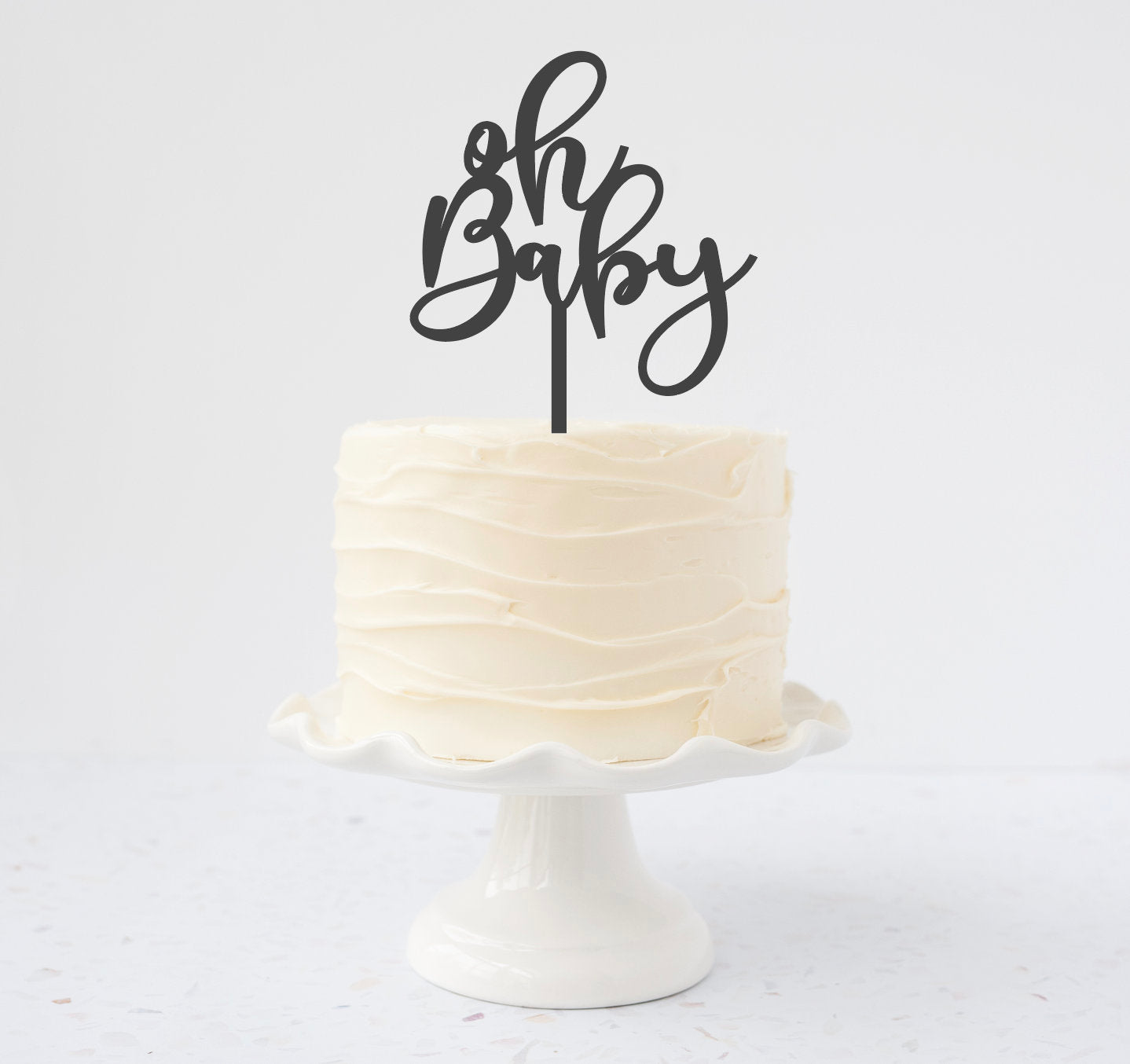 Cake topper for babyshower, Personalized cake topper, Rustic wood wedding cake topper, Custom birthday oh baby